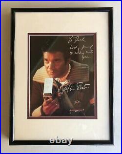 STAR TREK William Shatner Autographed and Inscribed Photo Captain Kirk