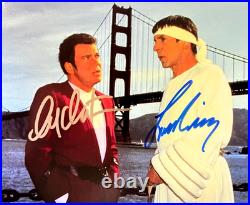 STAR TREK William Shatner, Leonard Nimoy Signed 8x10 Authentic Autograph withCOA