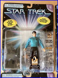 STAR TREK. X 4 EXCLUSIVE 30th ANNIVERSARY FIGURES. 1996. Pilot Episode THE CAGE STAR TREK. X 4 EXCLUSIVE 30th ANNIVERSARY FIGURES. 1996. Pilot Episode THE CAGE