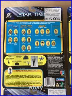 STAR TREK. X 4 EXCLUSIVE 30th ANNIVERSARY FIGURES. 1996. Pilot Episode THE CAGE STAR TREK. X 4 EXCLUSIVE 30th ANNIVERSARY FIGURES. 1996. Pilot Episode THE CAGE