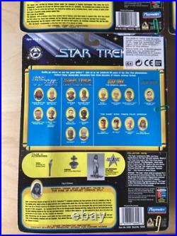 STAR TREK. X 4 EXCLUSIVE 30th ANNIVERSARY FIGURES. 1996. Pilot Episode THE CAGE STAR TREK. X 4 EXCLUSIVE 30th ANNIVERSARY FIGURES. 1996. Pilot Episode THE CAGE