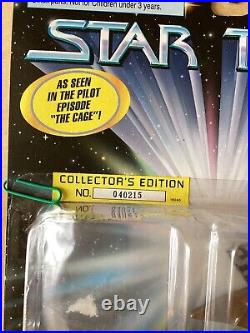 STAR TREK. X 4 EXCLUSIVE 30th ANNIVERSARY FIGURES. 1996. Pilot Episode THE CAGE