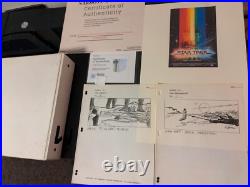 STAR TREK movie props 1979 Motion Picture STORYBOARDS production art! X1