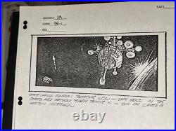 STAR TREK movie props 1979 Motion Picture STORYBOARDS production art! X1 STAR TREK movie props 1979 Motion Picture STORYBOARDS production art! X1