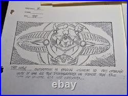 STAR TREK movie props 1979 Motion Picture STORYBOARDS production art! X1