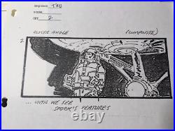 STAR TREK movie props 1979 Motion Picture STORYBOARDS production art! X1