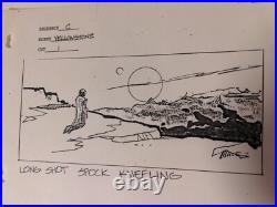 STAR TREK movie props 1979 Motion Picture STORYBOARDS production art! X1