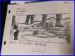 STAR TREK movie props 1979 Motion Picture STORYBOARDS production art! X1