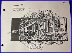 STAR TREK movie props 1979 Motion Picture STORYBOARDS production art! X1