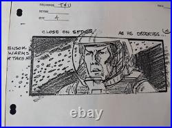 STAR TREK movie props 1979 Motion Picture STORYBOARDS production art! X1