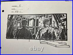 STAR TREK movie props 1979 Motion Picture STORYBOARDS production art! X1