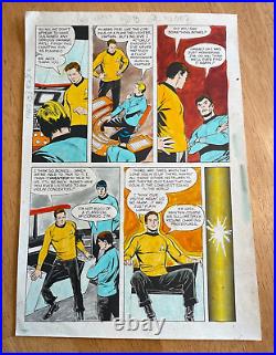 STAR TREK original color guide ART 1975 KIRK SPOCK BONES CRIER EMPTINESS POWER