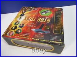 STAR TREK original series PHASER PISTOL 2 in 1 WORKING cosplay ART ASYLUM 2003