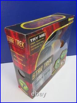 STAR TREK original series PHASER PISTOL 2 in 1 WORKING cosplay ART ASYLUM 2003