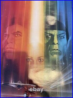 Set Of Four Original Vintage 6901015mm Star Trek posters