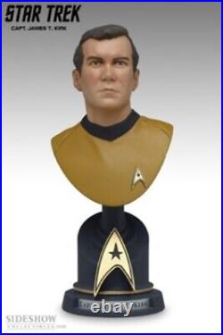 Sideshow Collectibles Star Trek Bust Captain James T Kirk Figure Statue Figure