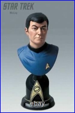 Sideshow Collectibles Star Trek Dr Leonard McCoy Polystone Bust Figure Statue