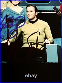 Signed 8x10 Original Star Trek Cast(Nimoy, Shatner, Takai, Kelley, Doohan) withCOA Signed 8x10 Original Star Trek Cast(Nimoy, Shatner, Takai, Kelley, Doohan) withCOA