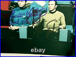 Signed 8x10 Original Star Trek Cast(Nimoy, Shatner, Takai, Kelley, Doohan) withCOA Signed 8x10 Original Star Trek Cast(Nimoy, Shatner, Takai, Kelley, Doohan) withCOA