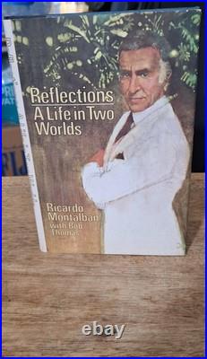 Signed Inscribed REFLECTIONS A LIFE IN TWO WORLDS By Ricardo Montalban Star Trek