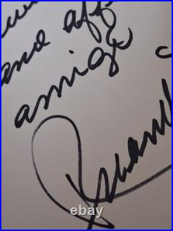 Signed Inscribed REFLECTIONS A LIFE IN TWO WORLDS By Ricardo Montalban Star Trek