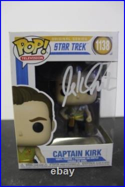 Signed Pop Television #1138 Star Trek Captain Kirk William Shatner + COA Signed Pop Television #1138 Star Trek Captain Kirk William Shatner + COA