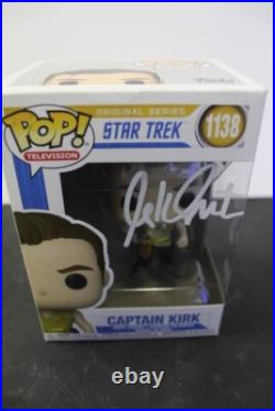 Signed Pop Television #1138 Star Trek Captain Kirk William Shatner + COA Signed Pop Television #1138 Star Trek Captain Kirk William Shatner + COA