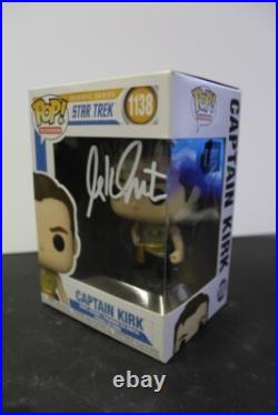 Signed Pop Television #1138 Star Trek Captain Kirk William Shatner + COA Signed Pop Television #1138 Star Trek Captain Kirk William Shatner + COA