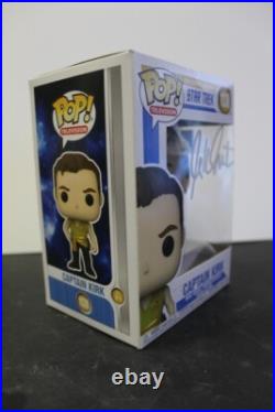 Signed Pop Television #1138 Star Trek Captain Kirk William Shatner + COA Signed Pop Television #1138 Star Trek Captain Kirk William Shatner + COA