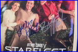 Signed Poster 11x17 Star Trek Starfleet Academy. Holly Hunter, + COA