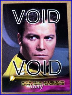Skybox Star Trek The Original Series TOS Season 3 Autograph Challenge C VOID