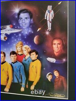Sonia Hillios 1992 Star Trek Lithograph Signed 17/250