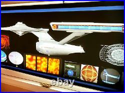 StAr TrEk prop the motion picture Enterprise refit MSDTranslight poly print Y