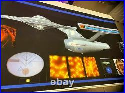 StAr TrEk prop the motion picture Enterprise refit MSDTranslight poly print Y