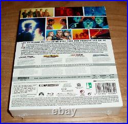 Star Trek 1-4 Collection 4K HD+ Blu-Ray 8 Discs New Sealed (Sleeveless Open) R2