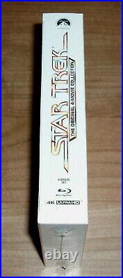 Star Trek 1-4 Collection 4K HD+ Blu-Ray 8 Discs New Sealed (Sleeveless Open) R2