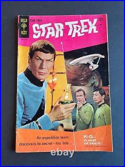 Star Trek #1 Comic book version of the original ST (Gold Key, 1967) Fine