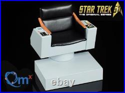 Star Trek 16 Captain Kirk's Chair TOS Enterprise QMx Master Series Brand New Star Trek 16 Captain Kirk's Chair TOS Enterprise QMx Master Series Brand New