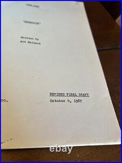 Star Trek 1967 Original Script Obsession From Helena Seabright Barbara Gordon