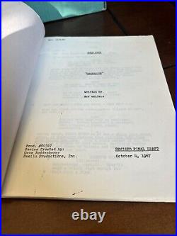 Star Trek 1967 Original Script Obsession From Helena Seabright Barbara Gordon