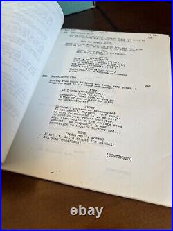 Star Trek 1967 Original Script Obsession From Helena Seabright Barbara Gordon