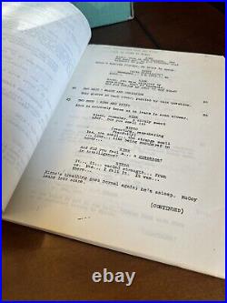 Star Trek 1967 Original Script Obsession From Helena Seabright Barbara Gordon