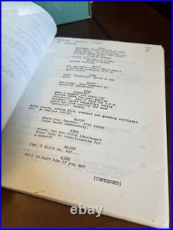 Star Trek 1967 Original Script Obsession From Helena Seabright Barbara Gordon