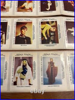 Star Trek 1979 Swizzels UK Complete (RARE) 54-card Set Original Star Trek 1979 Swizzels UK Complete (RARE) 54-card Set Original