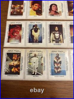 Star Trek 1979 Swizzels UK Complete (RARE) 54-card Set Original Star Trek 1979 Swizzels UK Complete (RARE) 54-card Set Original