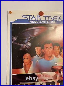 Star Trek 1979 rolled vintage 24x18 in store promo poster Coca-Cola