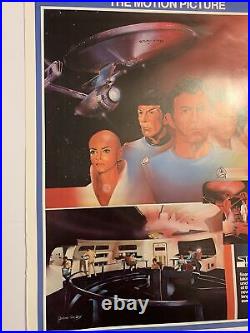 Star Trek 1979 rolled vintage 24x18 in store promo poster Coca-Cola