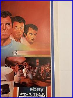 Star Trek 1979 rolled vintage 24x18 in store promo poster Coca-Cola