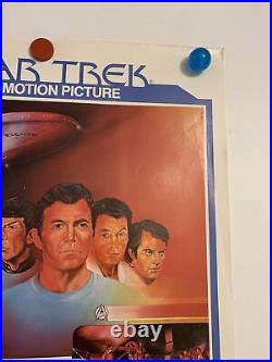 Star Trek 1979 rolled vintage 24x18 in store promo poster Coca-Cola