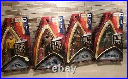 Star Trek 2004 Art Asylum Wave 3 Full Set Klingon Kor, Gorn, Kirk, Slave Woman